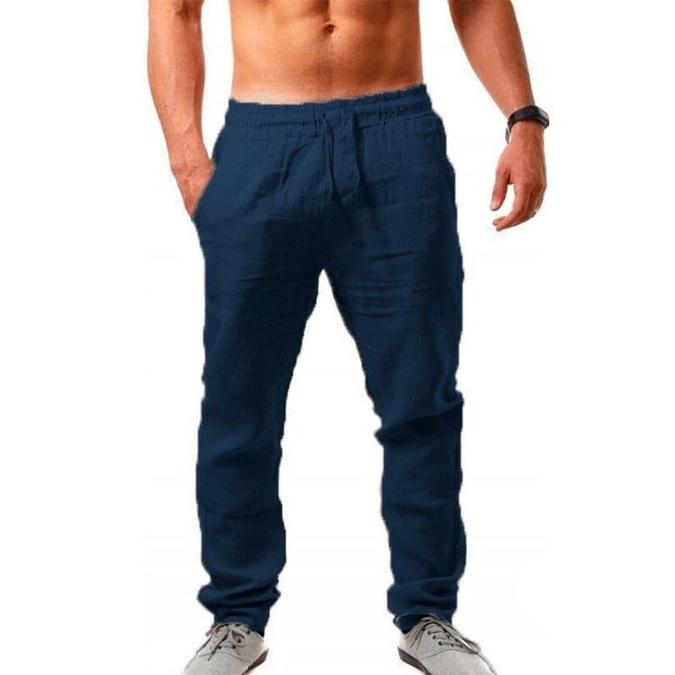 SEB - Pantalon en lin respirant pour homme