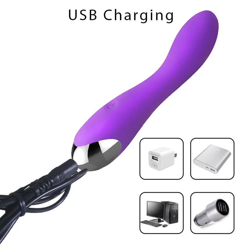 CUTE - Vibromasseur Polyvalent Clitoridien + Vaginal