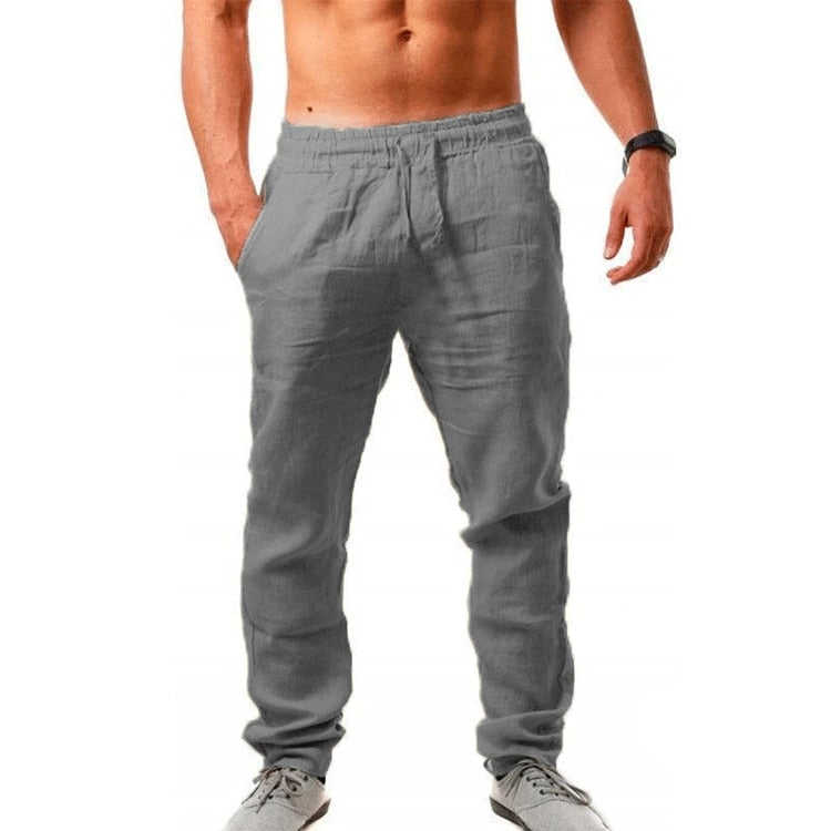 SEB - Pantalon en lin respirant pour homme