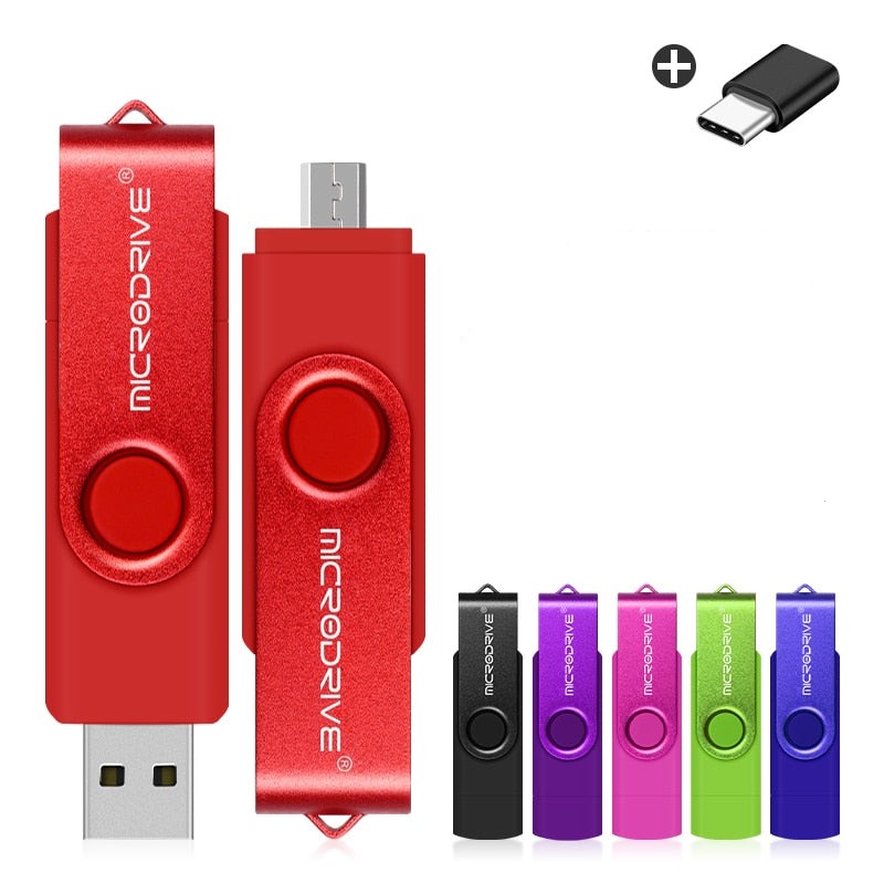 UltraLink : Clé USB 3-en-1 avec USB-C, USB et Lightning