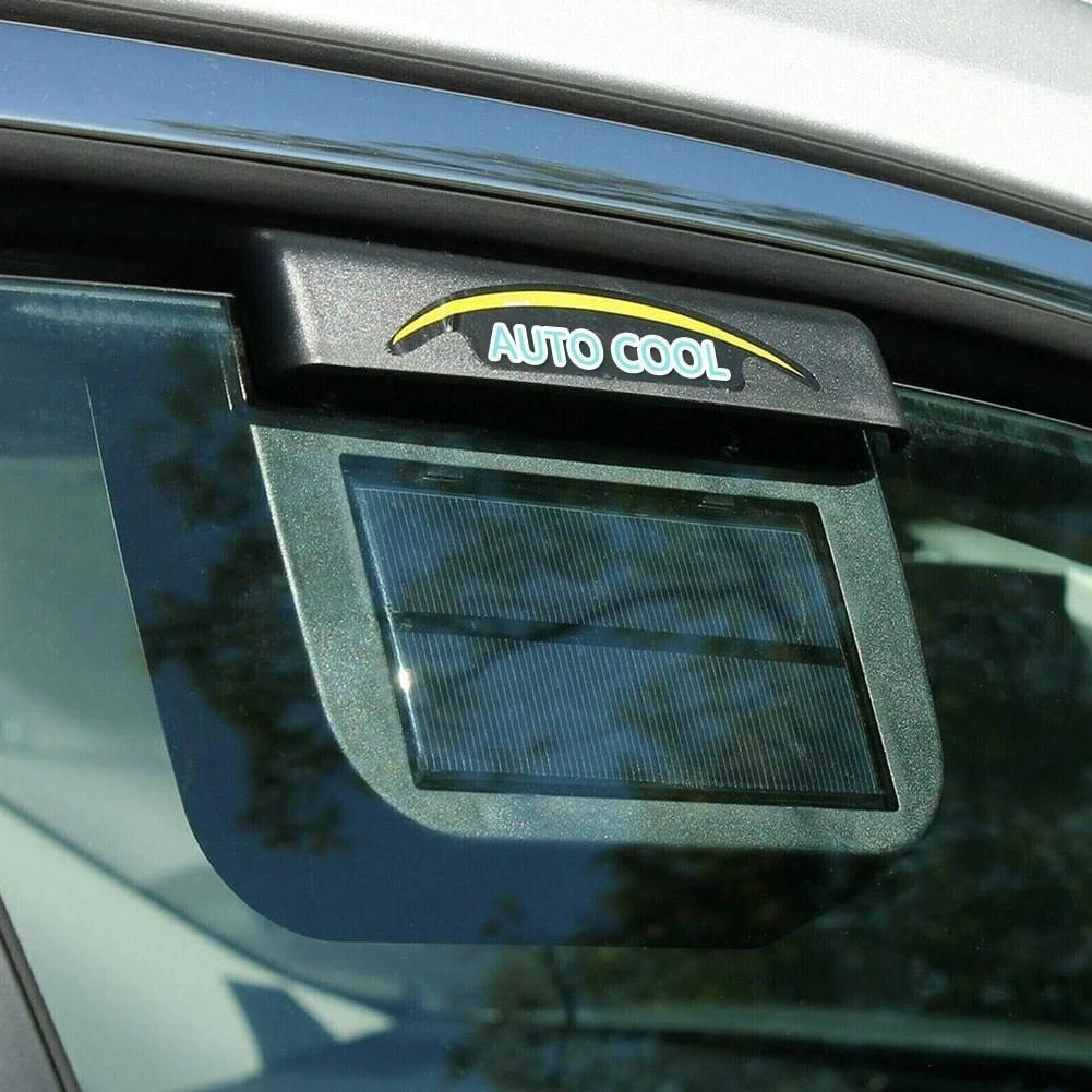 Ventilateur de fenêtre de voiture solaire