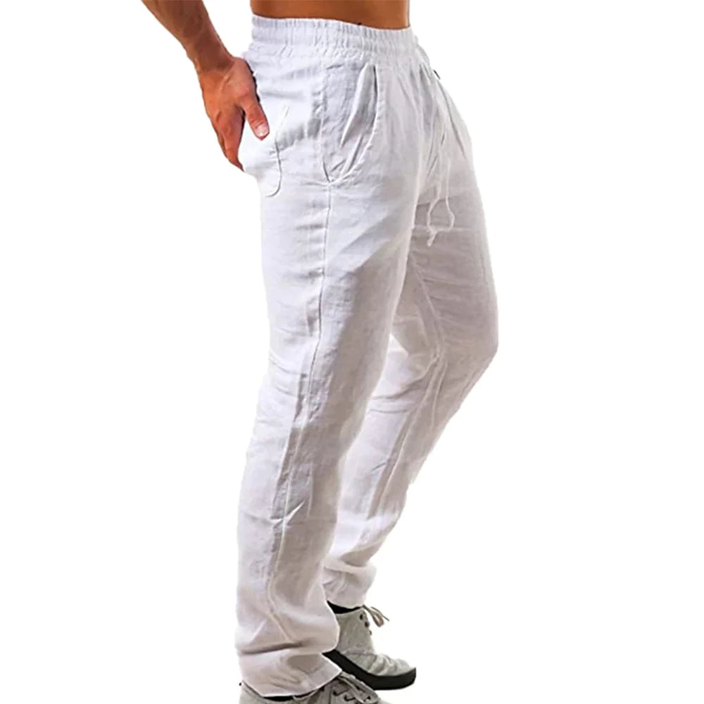 SEB - Pantalon en lin respirant pour homme