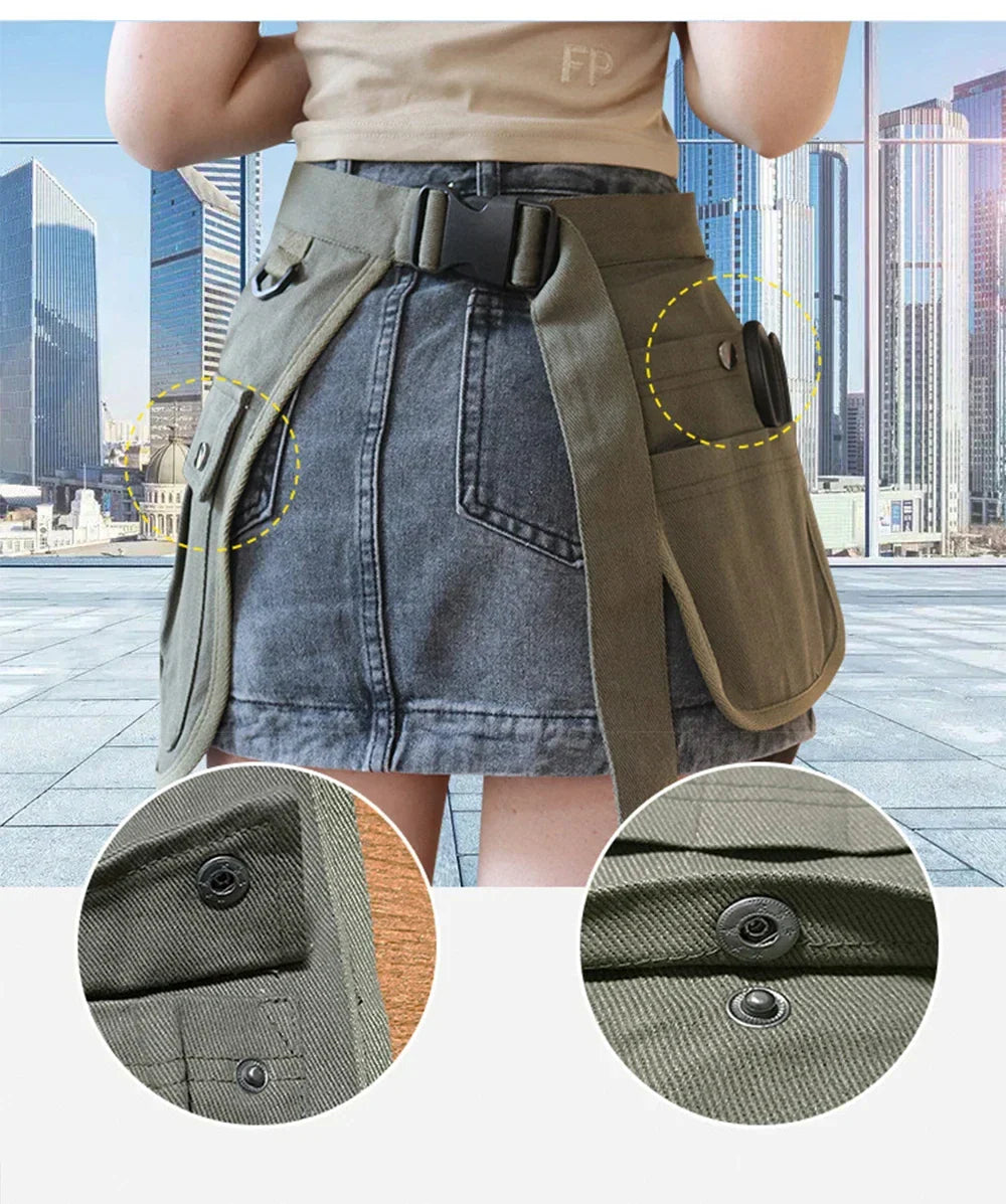 Sacoche de ceinture multifonctionnelle et multi-poches