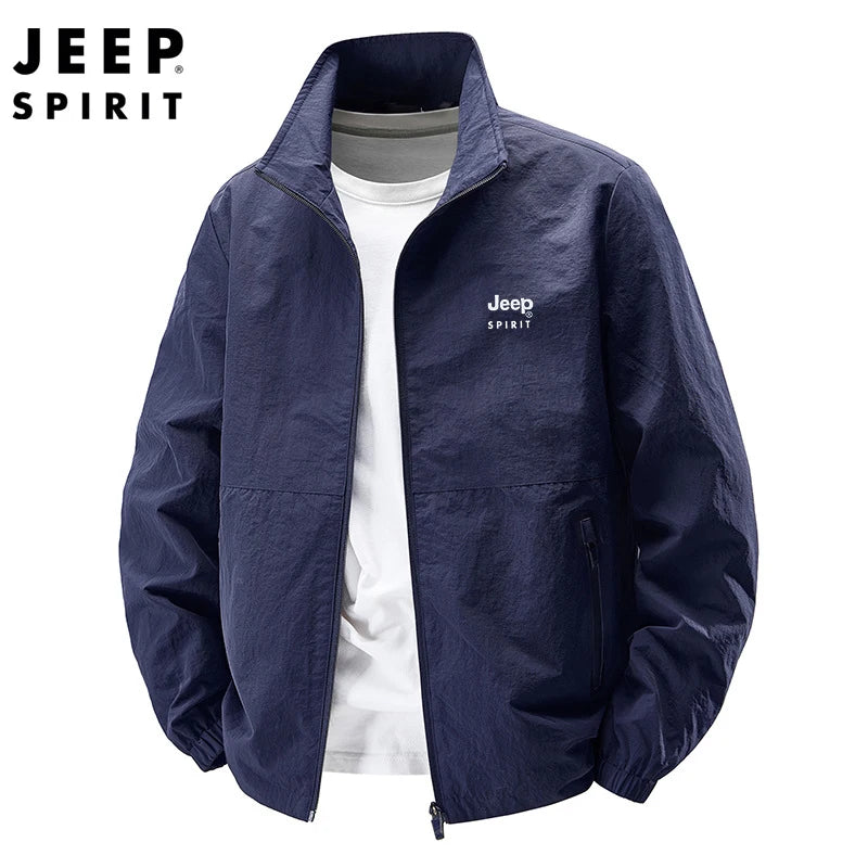 Veste Légère JEEP Sprit à Col Montant - Homme