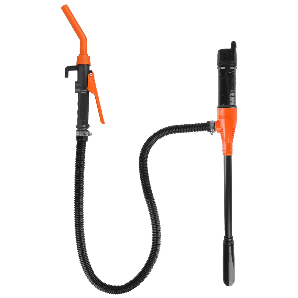 Pompe Électrique Portable à Vide Automatique avec Pistolet — Carburant, Huile, Eau