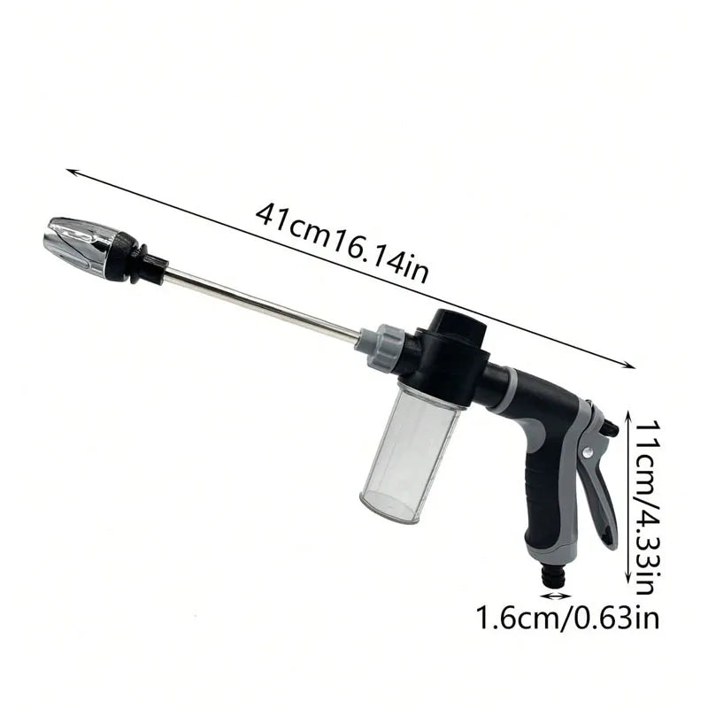 Pistolet Pulvérisateur Longue Portée avec Réservoir à Savon Intégré