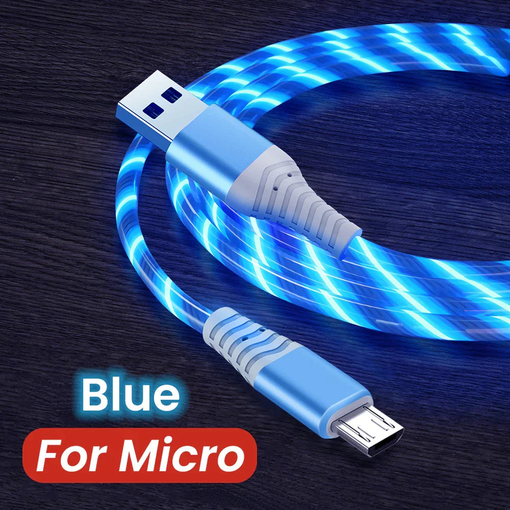 Bleu Micro USB / 1M,Bleu Micro USB / 2M