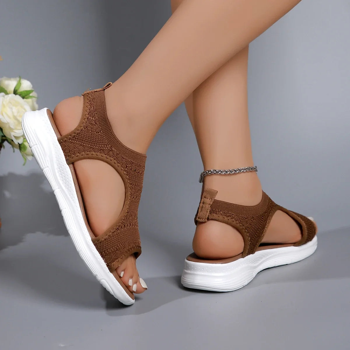 Sandales Orthopédiques à Plateforme