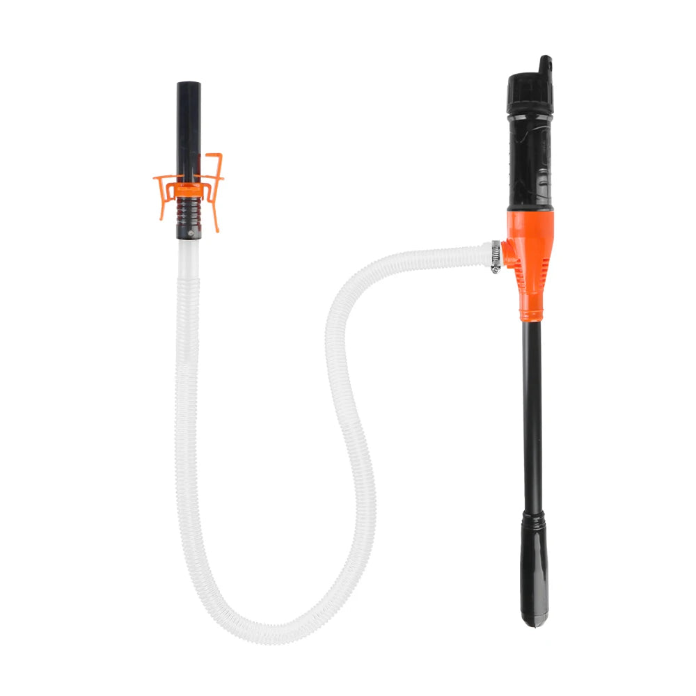 Pompe Électrique Portable à Vide Automatique avec Pistolet — Carburant, Huile, Eau