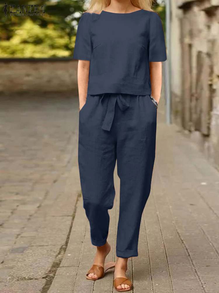 Summer oversized shirt and trousers