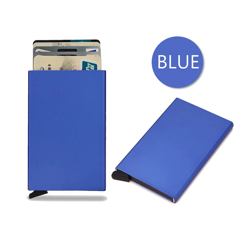 Porte-Cartes Pop-Up Compact Sécurisé Anti-RFID
