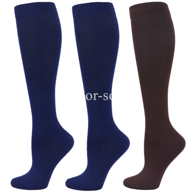 Lot de 3 Chaussettes Médicales montantes de compression