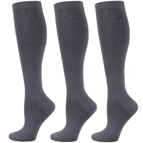 Lot de 3 Chaussettes Médicales montantes de compression