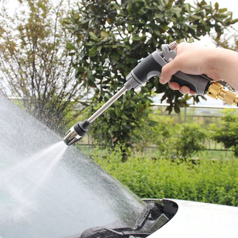 Pistolet Pulvérisateur Longue Portée avec Réservoir à Savon Intégré