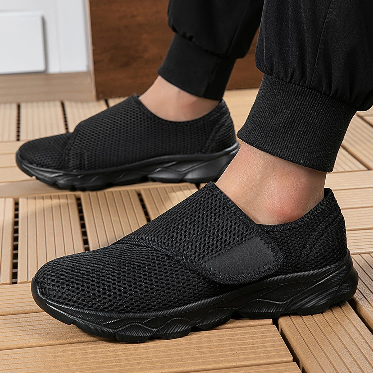 Chaussures de Marche Sans Lacets Faciles à Enfller