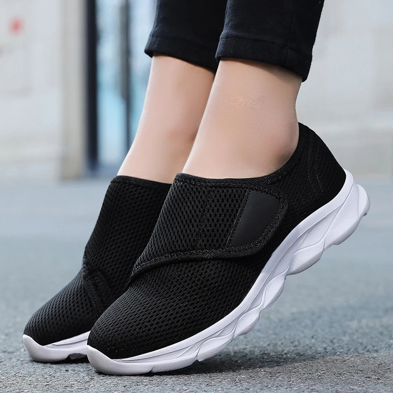 Chaussures de Marche Sans Lacets Faciles à Enfller