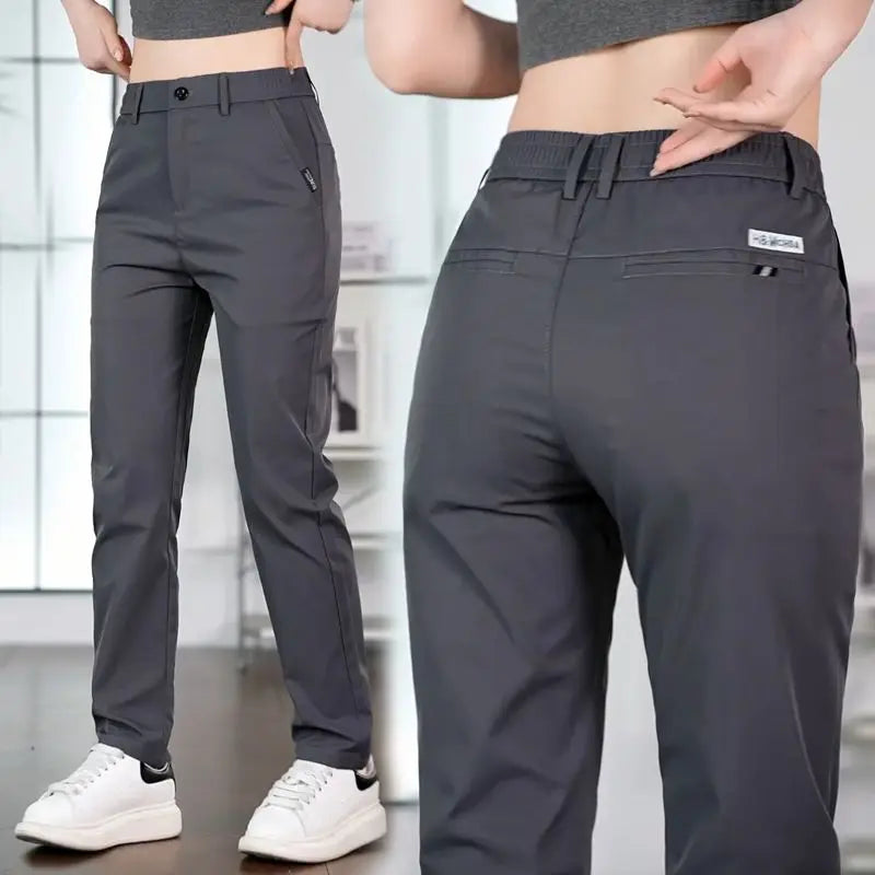 Pantalon Chino Décontracté Respirant à Coupe Droite - Summer Man