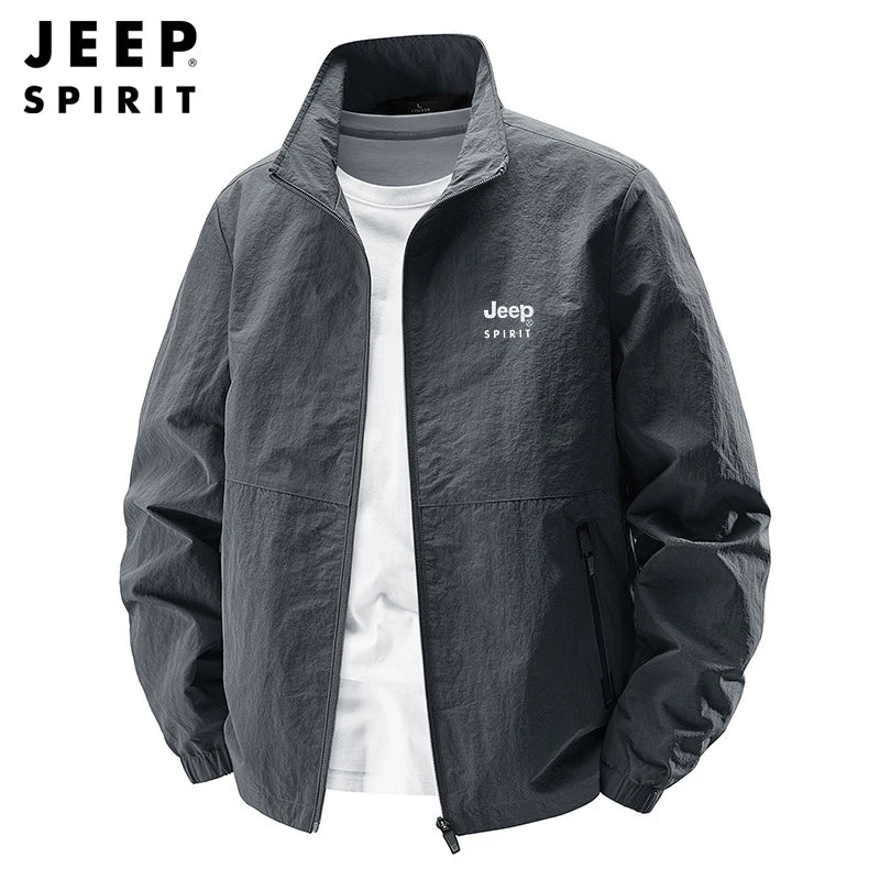Veste Légère JEEP Sprit à Col Montant - Homme