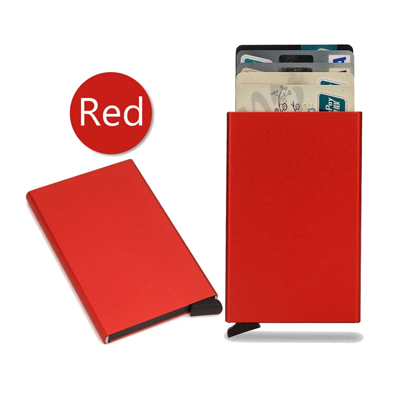 Porte-Cartes Pop-Up Compact Sécurisé Anti-RFID