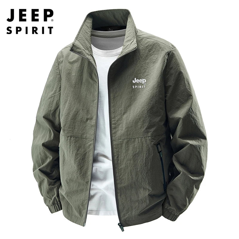Veste Légère JEEP Sprit à Col Montant - Homme