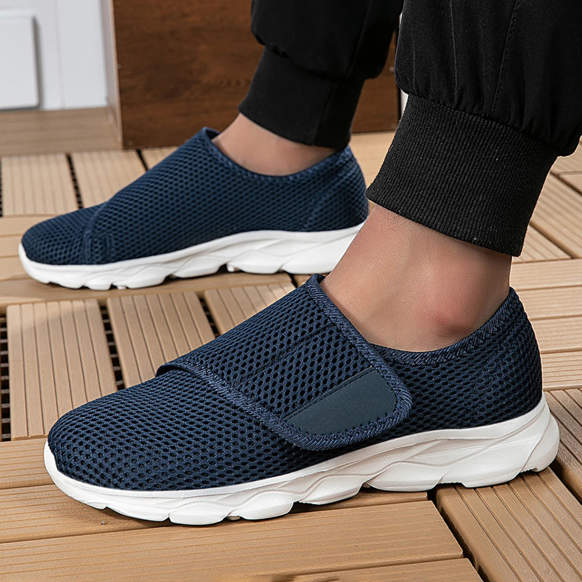 Chaussures de Marche Sans Lacets Faciles à Enfller