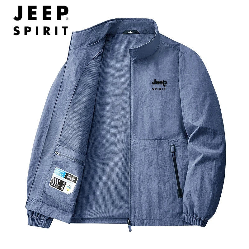Veste Légère JEEP Sprit à Col Montant - Homme