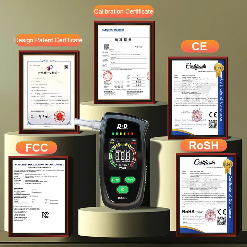Alcootest Numérique Précis Rechargeable