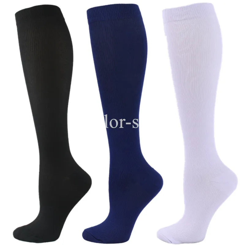 Lot de 3 Chaussettes Médicales montantes de compression