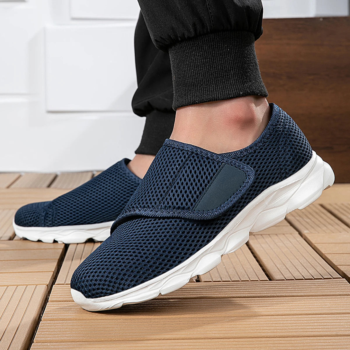 Chaussures de Marche Sans Lacets Faciles à Enfller