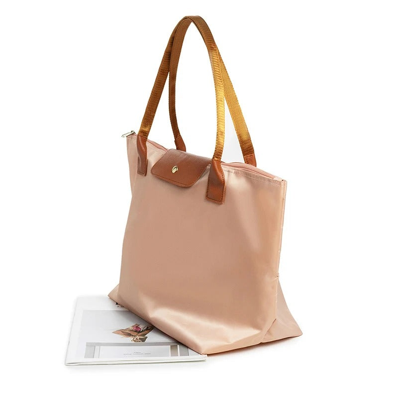 Sac cabas fourre-tout Pliable en nylon imperméable