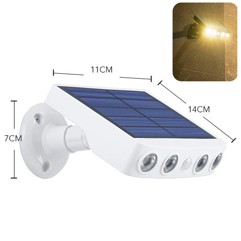 Lampe solaire rotative ULTRA puissante