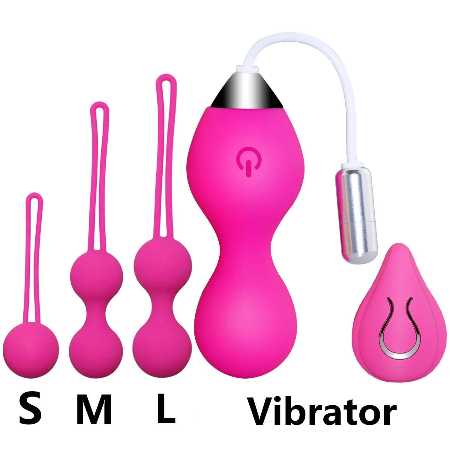 TRIO KEGEL - Kit de boules de Geisha & Vibro