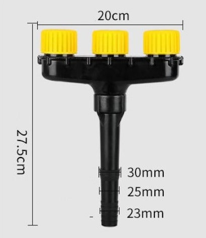 Buse d'arrosage multi têtes