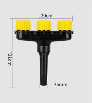 Buse d'arrosage multi têtes