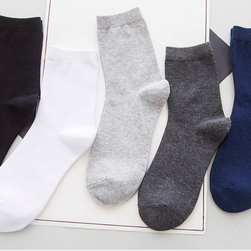 Lot de 10 chaussettes 100% coton