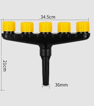 Buse d'arrosage multi têtes